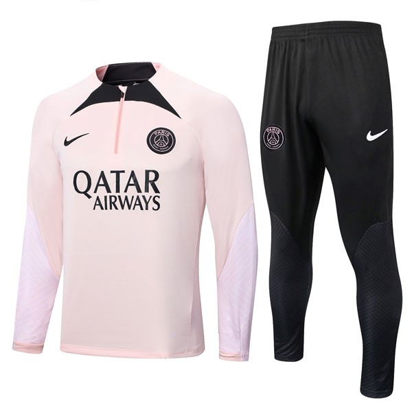 Sweatshirts PSG 2022-23 Pink Schwarz